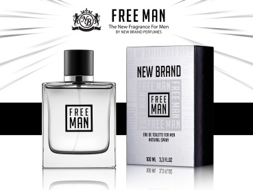 FREE MAN Herren EdT 100 ml New Brand Prestige