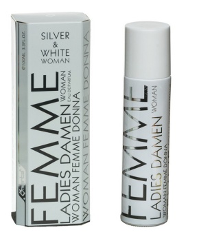 SILVER AND WHITE FEMME Damen Parfum 100 ml Omerta OM038