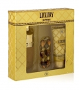 Set 3 Teile LUXURY GOLD by NEW BRAND EDP Damen Parf�m
