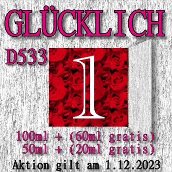 GLÜCKLICH 100 ml Damen (high concentrate) D533
