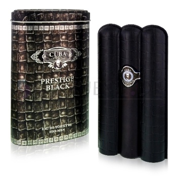 90 ml CUBA PRESTIGE BLACK Eau de Toilette Herren