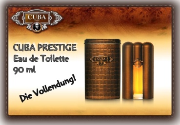 90 ml CUBA PRESTIGE CLASSIC Eau de Toilette Herren