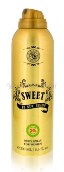 Deodorant Sweet 200 ml (=1,95EUR/100ml) Damen New Brand