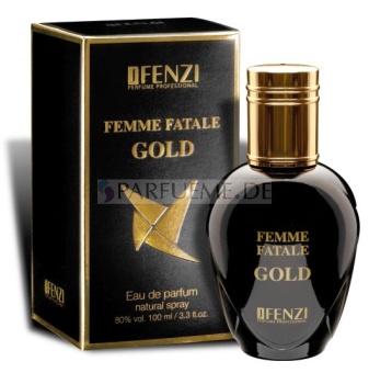 FEMME FATALE GOLD Damen Eau de Parfum 100 ml FENZI