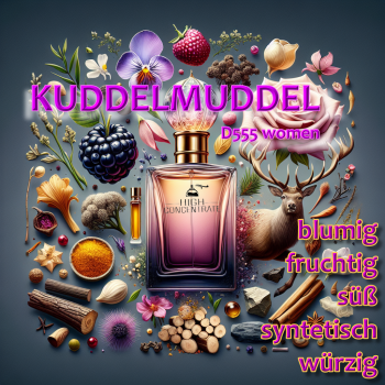 KUDDELMUDDEL 100 ml Damen (high concentrate) D555