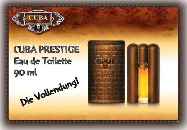 90 ml CUBA PRESTIGE CLASSIC Eau de Toilette Herren