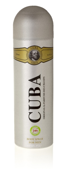 Deodorant CUBA GOLD 200 ml (=1,95EUR/100ml) Herren