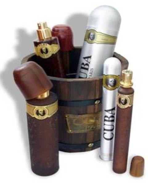 SET Herren TROG COLLECTION CUBA GOLD Geschenkset XXL Parfum 5 Teile