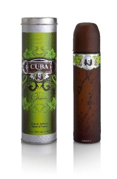 100 ml CUBA GREEN Parfum Eau de Toilette Herren