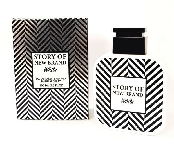 STORY OF NEW BRAND WHITE MEN Herren EdT 100 ml New Brand Prestige