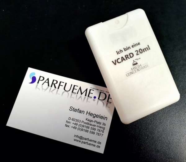 SCHNELLE NUMMER  VCard 15ml (high concentrate) Flacon im Visitenkartenformat